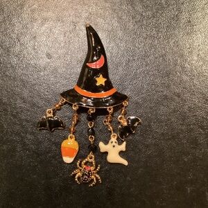 Halloween Pin Also Can Be Worn On Necklace